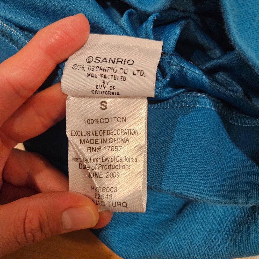 Sale 🎉4/$25 or $15 Girl's Hello Kitty Skort Size S Teal - Picture 6 of 6